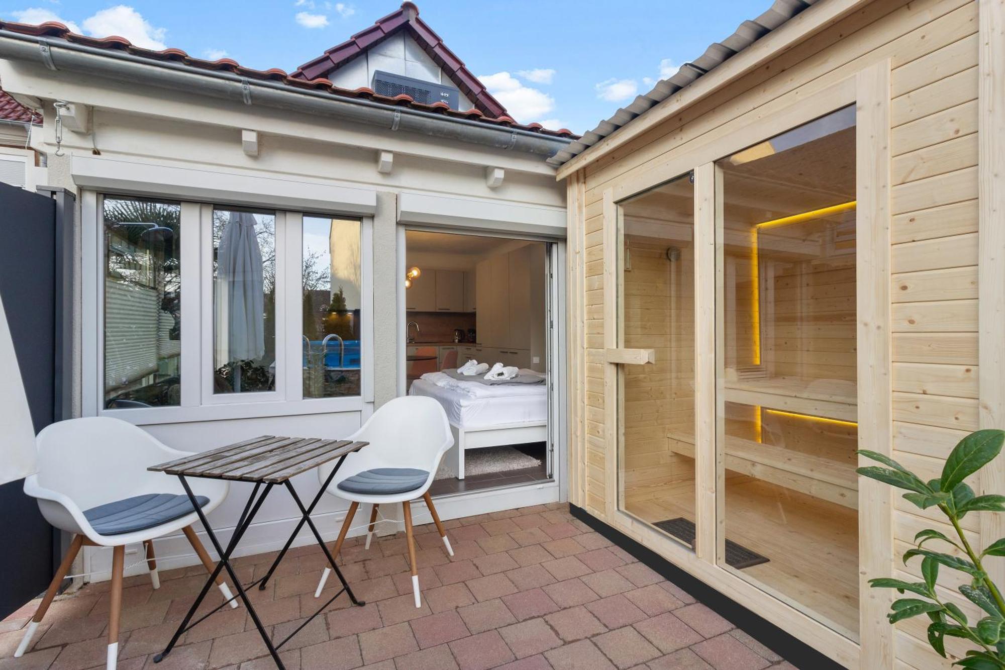 Gaestehaus Fuer 3 - Sauna - Terrasse - Wlan - Kueche *